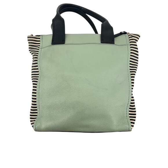 Kate Spade New York Leather Top Handbag + Crossbody Strap Green - Picture 2 of 9